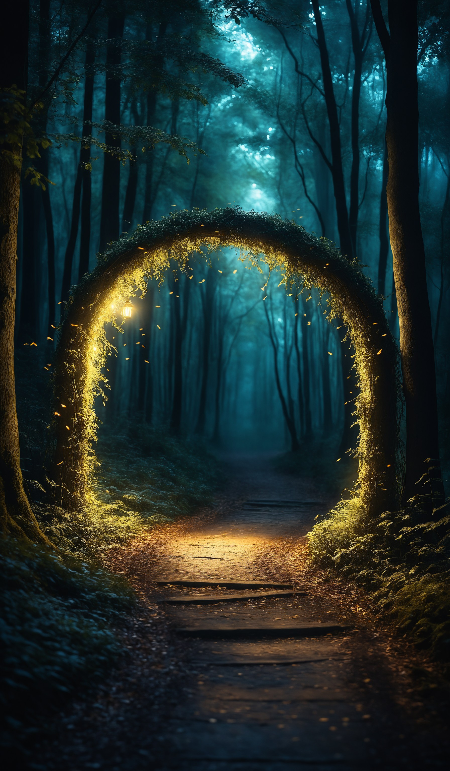 00018-3381944910Archway in an enchanted fairy forest landscape 1.jpg